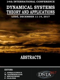 14th Conference on Dynamical Systems Theory and Applications DSTA 2017 Abstracts